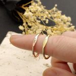 Custom Name Ring • Dainty Initial Ring • Stacking Ring • Engraved Ring • Minimalist Ring • Gift for Her